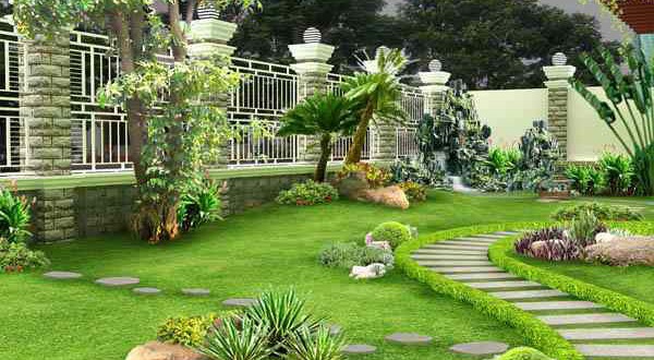 Nguyên tắc thiết kế cảnh quan sân vườn theo phong thủy